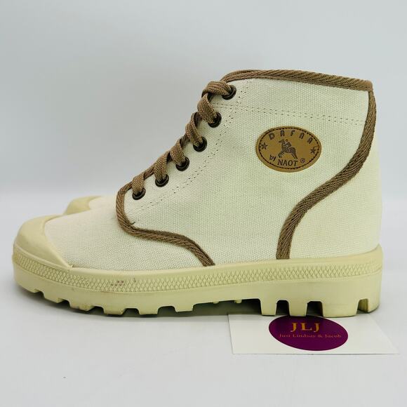 Dafna by Naot Women's Scout Lug Sole Lightweight Canvas Boots Size 38 EU/ 7 US - Picture 5 of 11